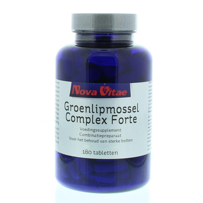 Nova Vitae Groenlipmossel complex forte Nova Vitae Groenlipmossel complex forte afbeelding