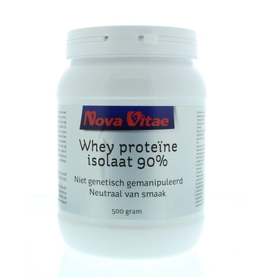 Nova Vitae Whey proteine isolaat 90% Nova Vitae Whey proteine isolaat 90% afbeelding