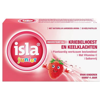 Isla Junior Halspastillen Erdbeere Isla Junior Halspastillen Erdbeere Abbildung