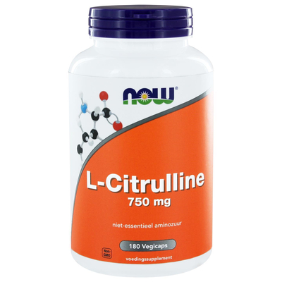 NOW L-Citrullin 750 mg NOW L-Citrullin 750 mg Abbildung