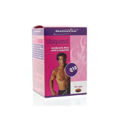 Mannavital Ubiquinol Coenzym Q10 Mannavital Ubiquinol Coenzym Q10 Abbildung