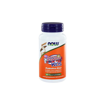 NOW BerryDophilus Kids Probiotica Kind NOW BerryDophilus Kids Probiotica Kind afbeelding