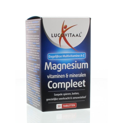 Lucovitaal Magnesium vitaminen mineralen compleet Lucovitaal Magnesium vitaminen mineralen compleet afbeelding