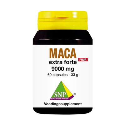 SNP Maca extra forte 9000 mg puur SNP Maca extra forte 9000 mg puur afbeelding