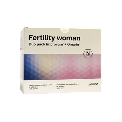 Nutriphyt Fertility Woman Duo 2 x 60 Kapseln Nutriphyt Fertility Woman Duo 2 x 60 Kapseln Abbildung