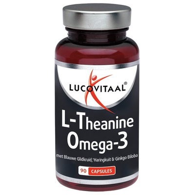 Lucovitaal L-theanine omega 3 Lucovitaal L-theanine omega 3 afbeelding