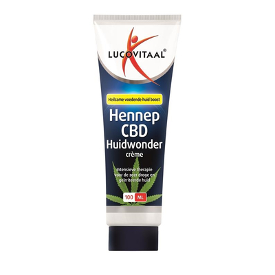 Lucovitaal Hennep CBD huidwondercreme Lucovitaal Hennep CBD huidwondercreme afbeelding