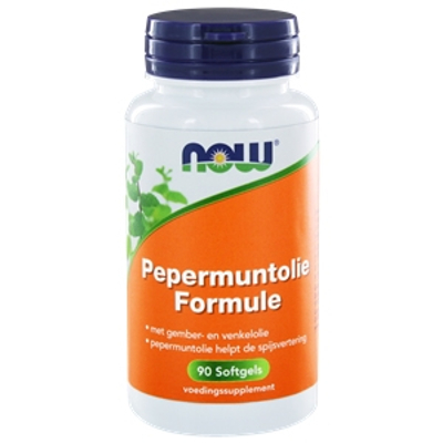 NOW Pepermuntolie Formule (met venkel en gember) NOW Pepermuntolie Formule (met venkel en gember) afbeelding