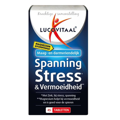 Lucovitaal Magnesium spanning stress & vermoeidheid Lucovitaal Magnesium spanning stress & vermoeidheid afbeelding