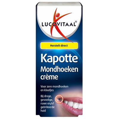 Lucovitaal Kapotte mondhoeken creme Lucovitaal Kapotte mondhoeken creme afbeelding