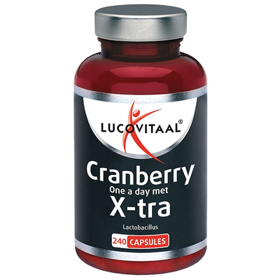 Lucovitaal Cranberry+ xtra forte Lucovitaal Cranberry+ xtra forte afbeelding