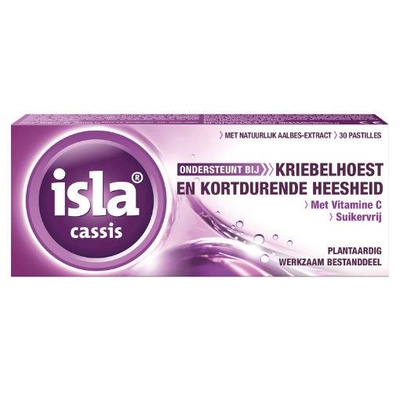 Isla Cassis-Halspastille Isla Cassis-Halspastille Abbildung