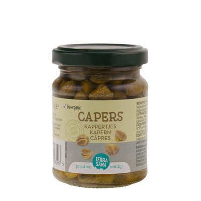 TerraSana Sicilian capers in olive oil TerraSana Sicilian capers in olive oil image