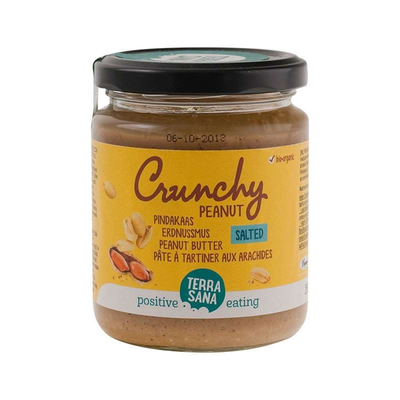 TerraSana Crunchy Erdnussbutter mit Meersalz TerraSana Crunchy Erdnussbutter mit Meersalz Abbildung