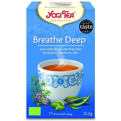 Yogi Tea Breathe deep Yogi Tea Breathe deep afbeelding