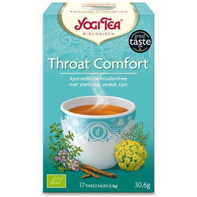 Yogi Tea Wohltuend für den Hals Yogi Tea Wohltuend für den Hals Abbildung