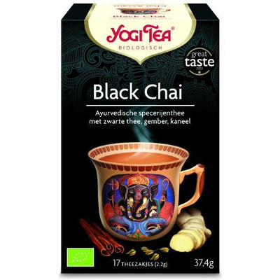 Yogi Tea Black chai Yogi Tea Black chai afbeelding