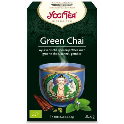 Yogi Tea Green chai Yogi Tea Green chai afbeelding
