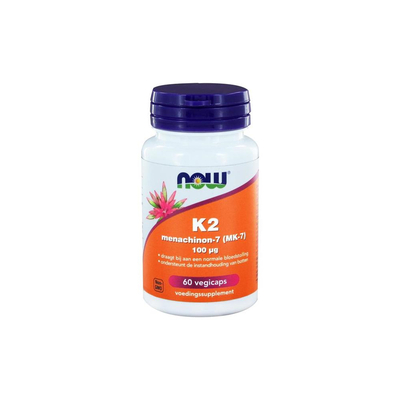 NOW K2 Menachinon-7 (MK-7) 100 mcg NOW K2 Menachinon-7 (MK-7) 100 mcg Abbildung