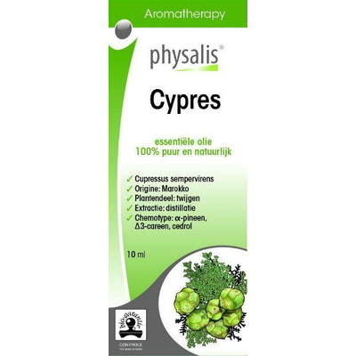 Physalis Zypresse Bio Abbildung