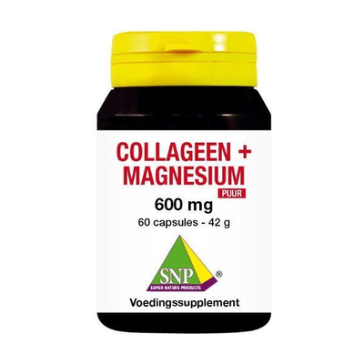 SNP Collageen magnesium 600 mg puur SNP Collageen magnesium 600 mg puur afbeelding