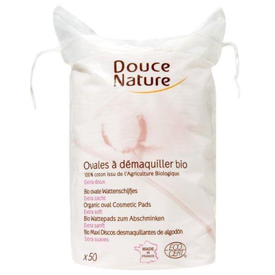 Douce Nature Wattepads oval aus Bio-Baumwolle Douce Nature Wattepads oval aus Bio-Baumwolle Abbildung