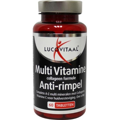 Lucovitaal Multivitaminen anti rimpel Lucovitaal Multivitaminen anti rimpel afbeelding