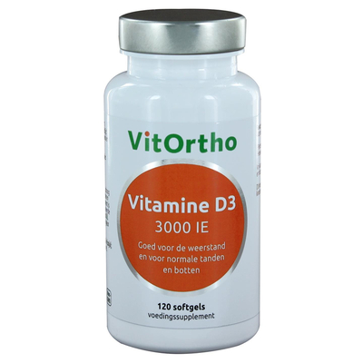 Vitortho Vitamin D3 3000 IE Vitortho Vitamin D3 3000 IE Abbildung