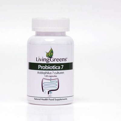 Livinggreens Probiotica acidophilus 7 culturen Livinggreens Probiotica acidophilus 7 culturen afbeelding