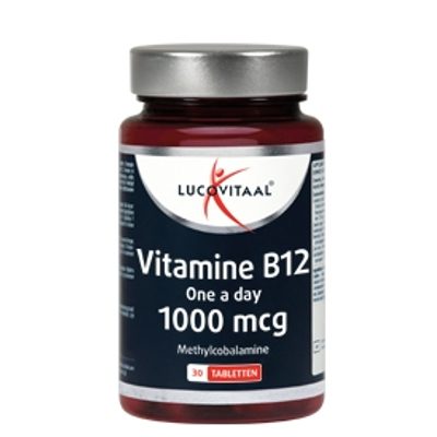 Lucovitaal Vitamine B12 1000 mcg Lucovitaal Vitamine B12 1000 mcg afbeelding