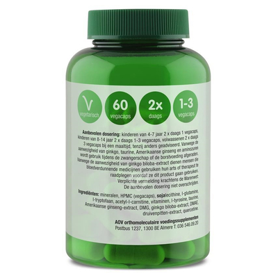 AOV Voedingssupplementen 1108/1109 Andohadin afbeelding