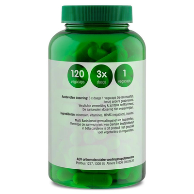 AOV Voedingssupplementen 101/102 Multi Basis AOV Voedingssupplementen 101/102 Multi Basis afbeelding