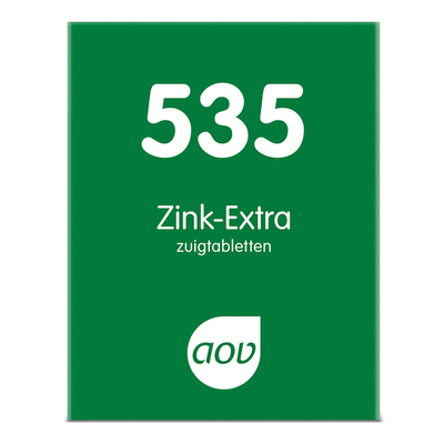 AOV Voedingssupplementen 534 Zink Extra zuigtabletten afbeelding