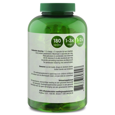 AOV Voedingssupplementen 703/704 Fischöl Forte AOV Voedingssupplementen 703/704 Fischöl Forte Abbildung