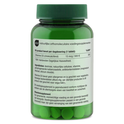AOV Voedingssupplementen 404/405 Vitamin D3 15 mcg (600 IE) AOV Voedingssupplementen 404/405 Vitamin D3 15 mcg (600 IE) Abbildung