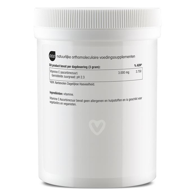 AOV Voedingssupplementen 330 Vitamine C Ascorbinezuur poeder AOV Voedingssupplementen 330 Vitamine C Ascorbinezuur poeder afbeelding