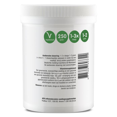 AOV Voedingssupplementen 332 Vitamin C als Magnesiumascorbat AOV Voedingssupplementen 332 Vitamin C als Magnesiumascorbat Abbildung