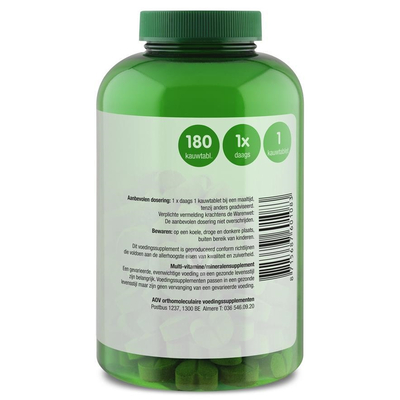 AOV Voedingssupplementen 107/108 Multi Basis Junior AOV Voedingssupplementen 107/108 Multi Basis Junior Abbildung