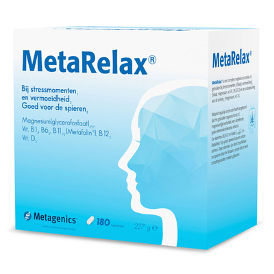Metagenics MetaRelax tabletten (nu met vitamine D) Metagenics MetaRelax tabletten (nu met vitamine D) afbeelding