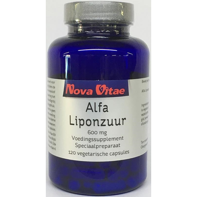 Nova Vitae Alpha-Liponsäure 600 mg Nova Vitae Alpha-Liponsäure 600 mg Abbildung