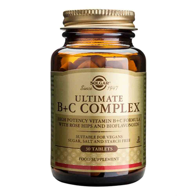 Solgar Vitamins Ultimate B + C Complex Abbildung