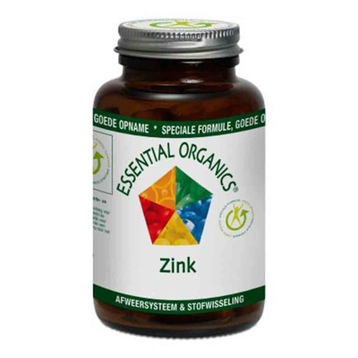 Essential Organics Classic Zink 25 mg Essential Organics Classic Zink 25 mg afbeelding