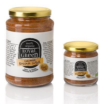 Royal Green Kokosblütenzucker (Coconut Blossom sugar) Royal Green Kokosblütenzucker (Coconut Blossom sugar) Abbildung