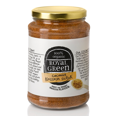 Royal Green Kokosblütenzucker (Coconut Blossom sugar) Royal Green Kokosblütenzucker (Coconut Blossom sugar) Abbildung