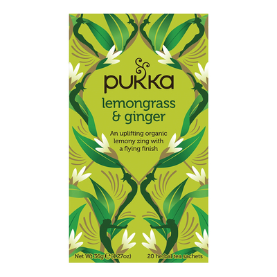 Pukka Pukka Clarity Lemongrass & Ginger Tee Abbildung