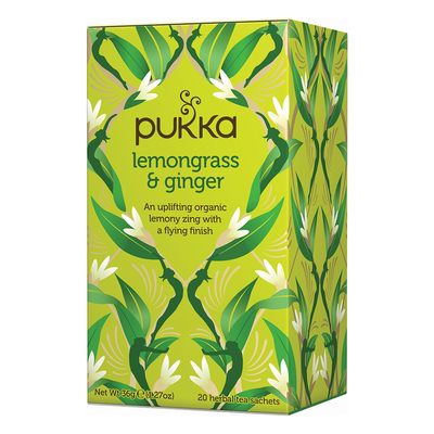 Pukka Pukka Clarity Lemongrass & Ginger Tee Abbildung