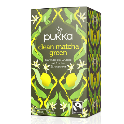 Pukka Pukka Clean Matcha Green Tea Pukka Pukka Clean Matcha Green Tea Abbildung