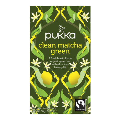 Pukka Pukka Clean Matcha Green Tea Pukka Pukka Clean Matcha Green Tea Abbildung