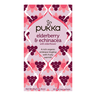 Pukka Pukka Elderberry & Echinacea Tee Pukka Pukka Elderberry & Echinacea Tee Abbildung