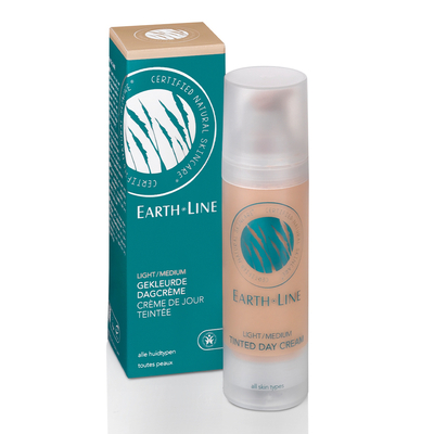 Earth-line Gekleurde Dagcrème Natural Light/Medium (voorheen Beige) SPF 6 Earth-line Gekleurde Dagcrème Natural Light/Medium (voorheen Beige) SPF 6 afbeelding